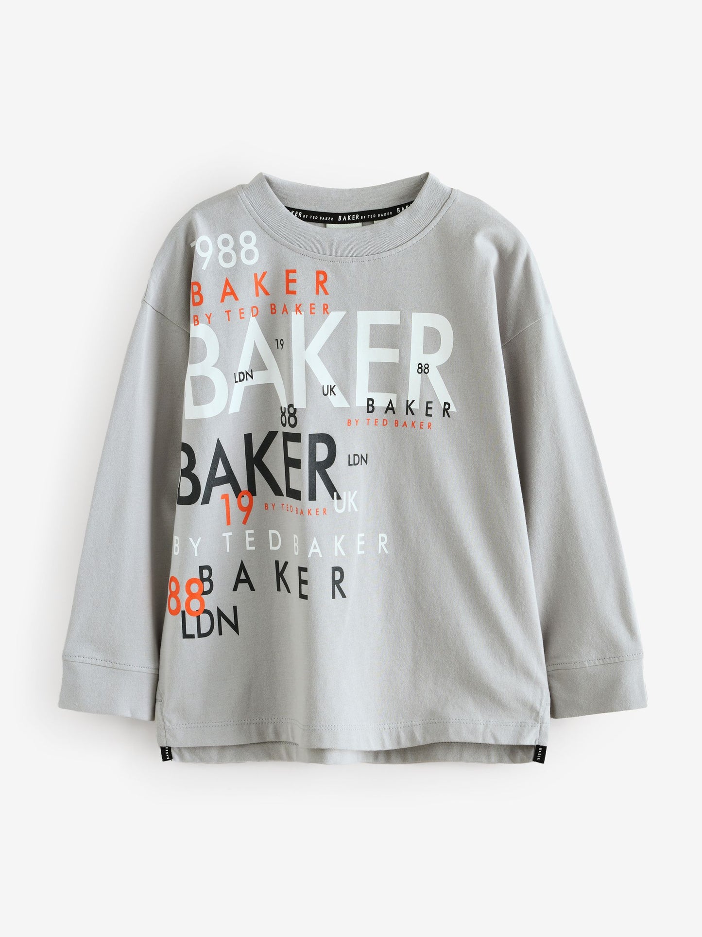 Baker by Ted Baker Long Sleeve Graphic T-Shirt 3 Pack image 3