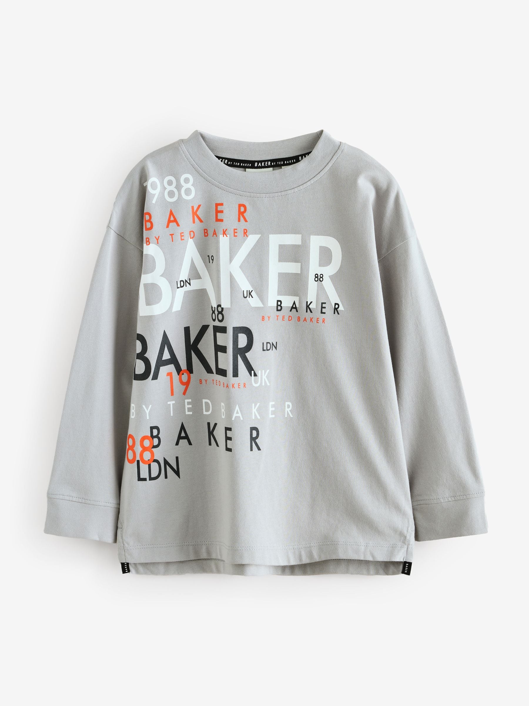 Baker by Ted Baker Long Sleeve Graphic T-Shirt 3 Pack image 3