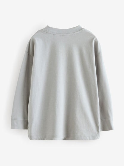 Baker by Ted Baker Long Sleeve Graphic T-Shirt 3 Pack image 4
