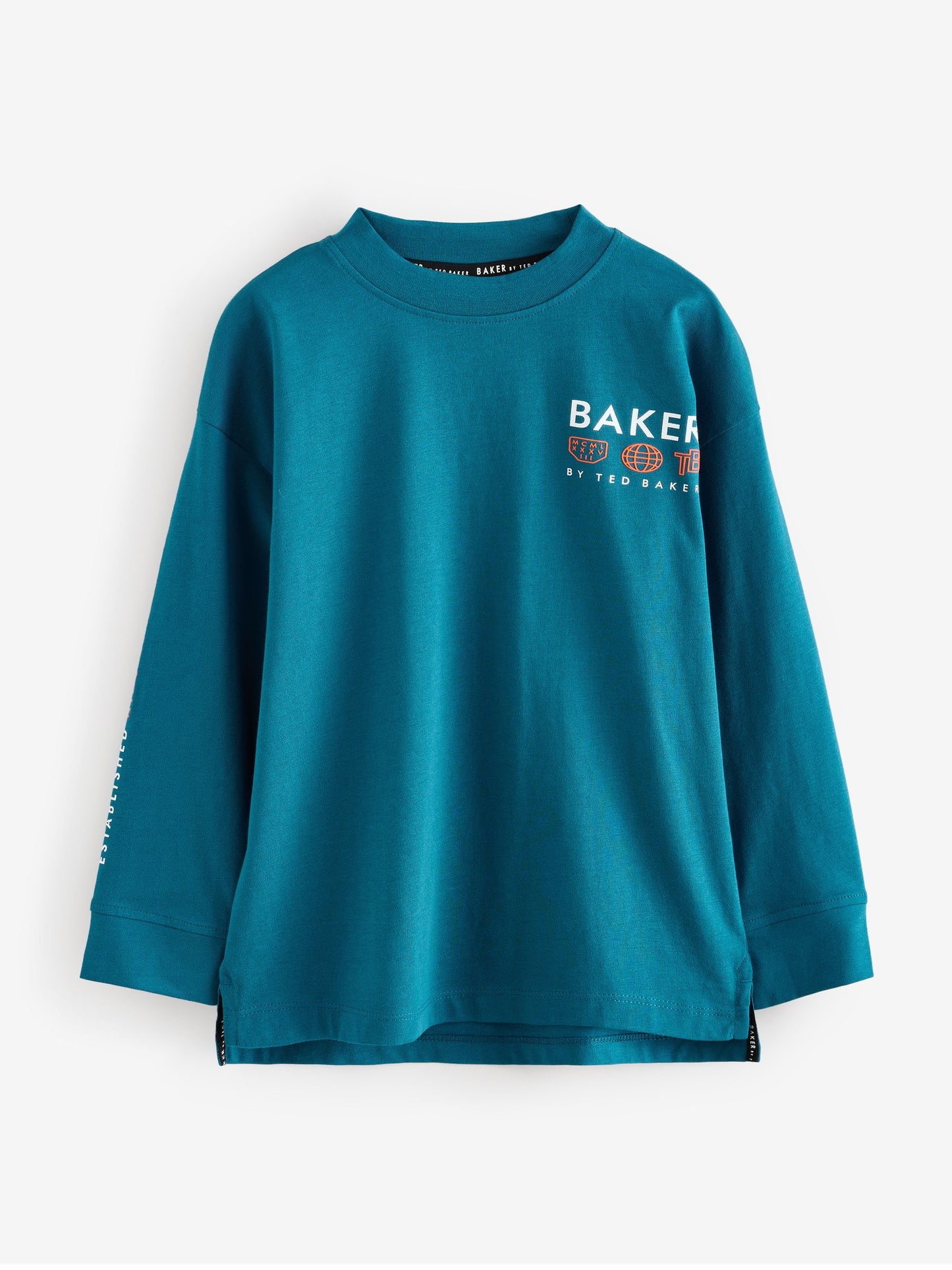 Baker by Ted Baker Long Sleeve Graphic T-Shirt 3 Pack image 6