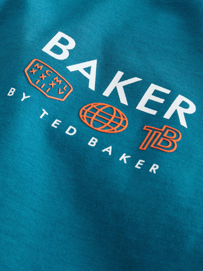Baker by Ted Baker Long Sleeve Graphic T-Shirt 3 Pack image 8