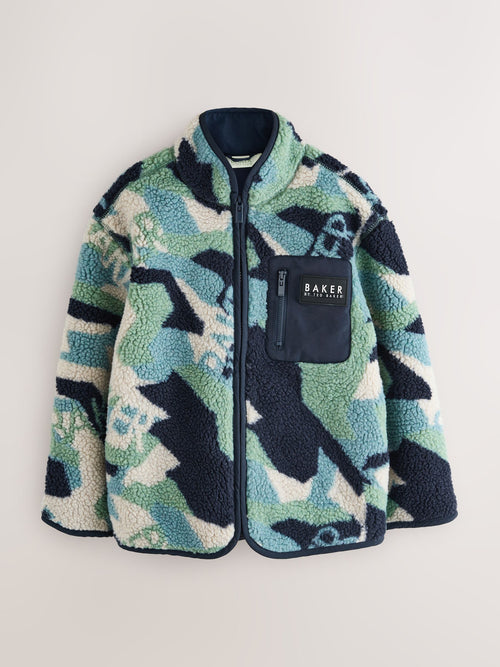 Dsiney Kidz - Baker by Ted Baker Green Borg Camo Fleece image 1