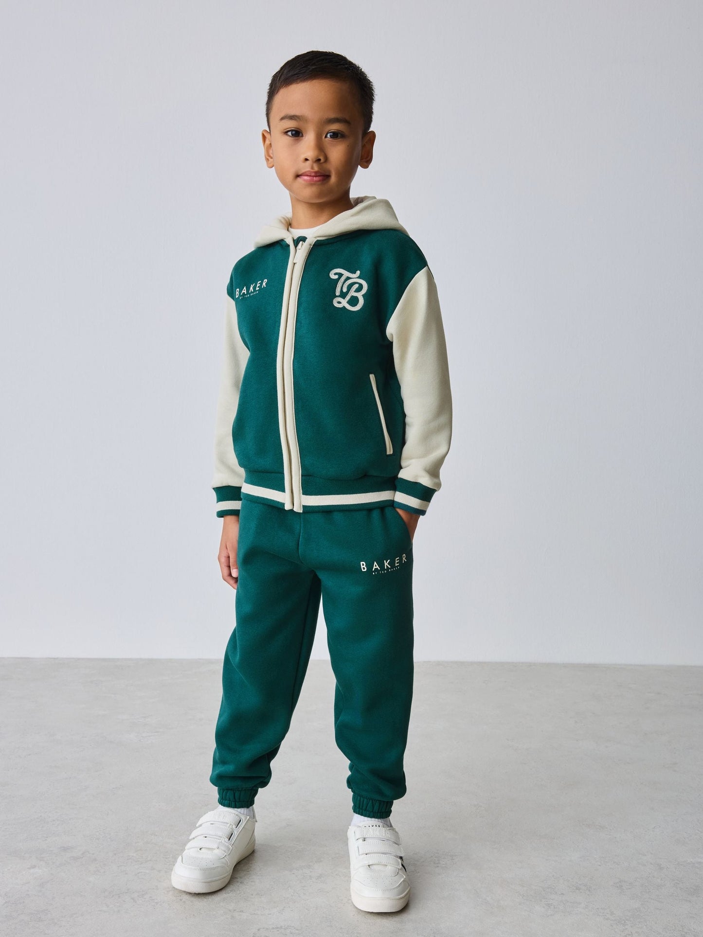 Baker by Ted Baker Varsity Hoodie, T-Shirt and Joggers 3 Piece Set