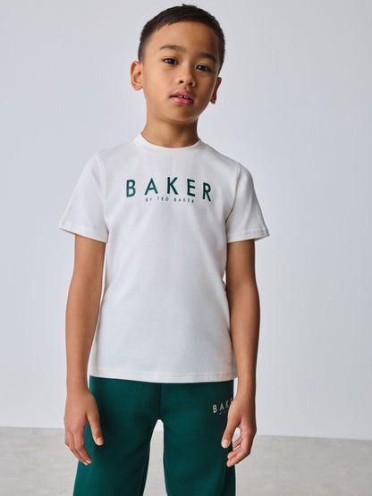 Baker by Ted Baker Varsity 3 Piece Hoodie T-Shirt and Joggers Set