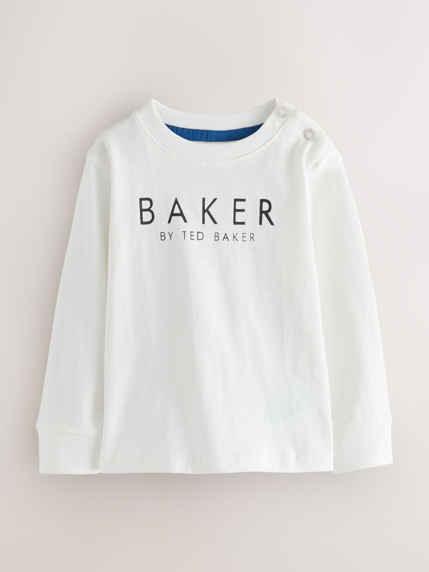 Baker by Ted Baker Knitted Cardigan, T-Shirt and Joggers 3 Piece Set image 3