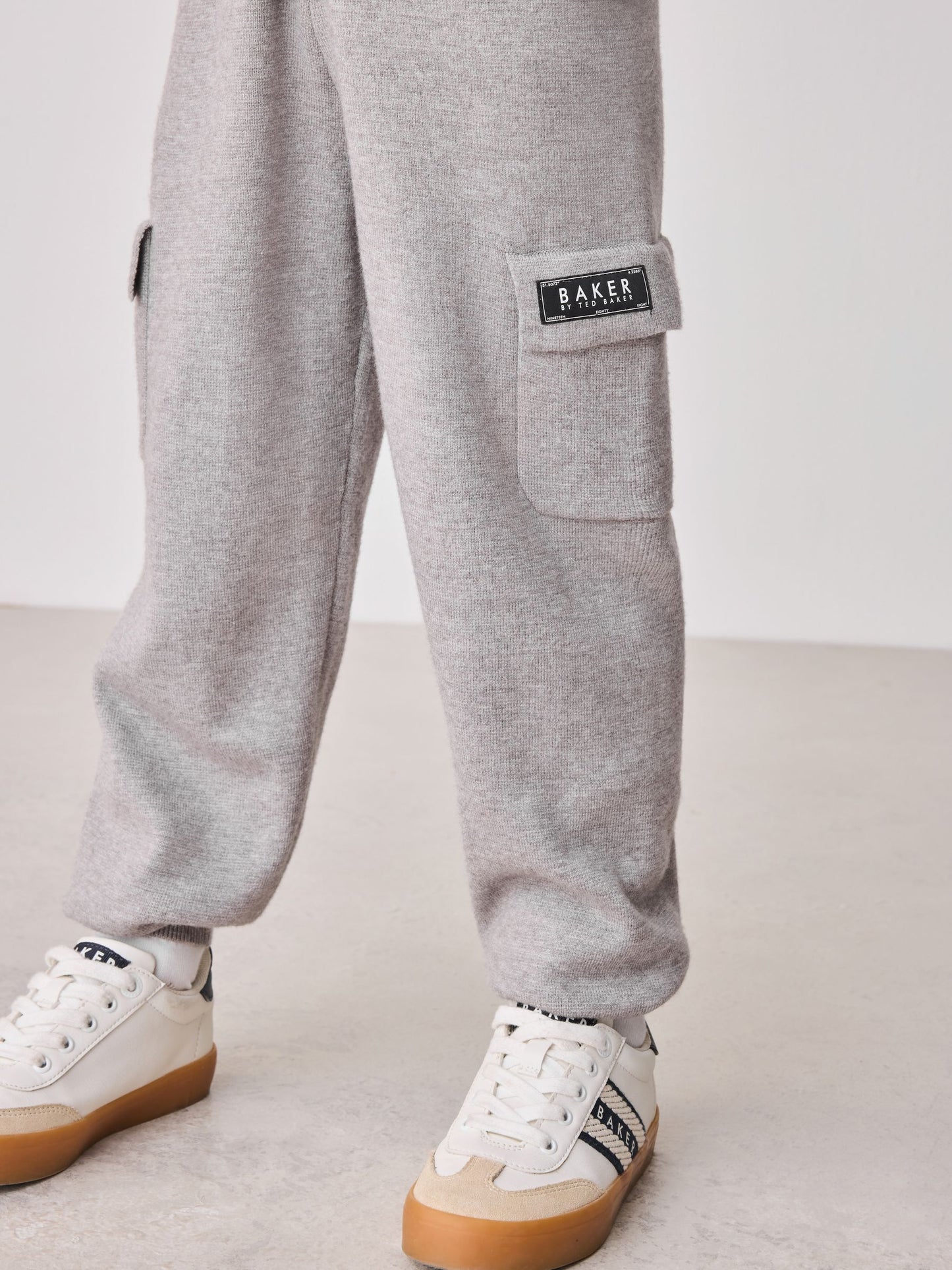 Baker by Ted Baker Knitted Funnel Zip Neck Top and Jogger Set image 5