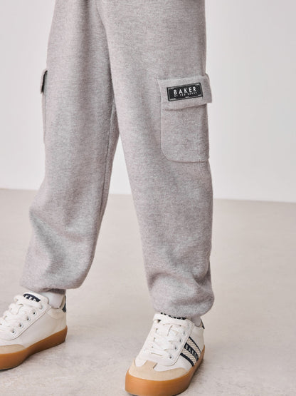 Baker by Ted Baker Knitted Funnel Zip Neck Top and Jogger Set image 5