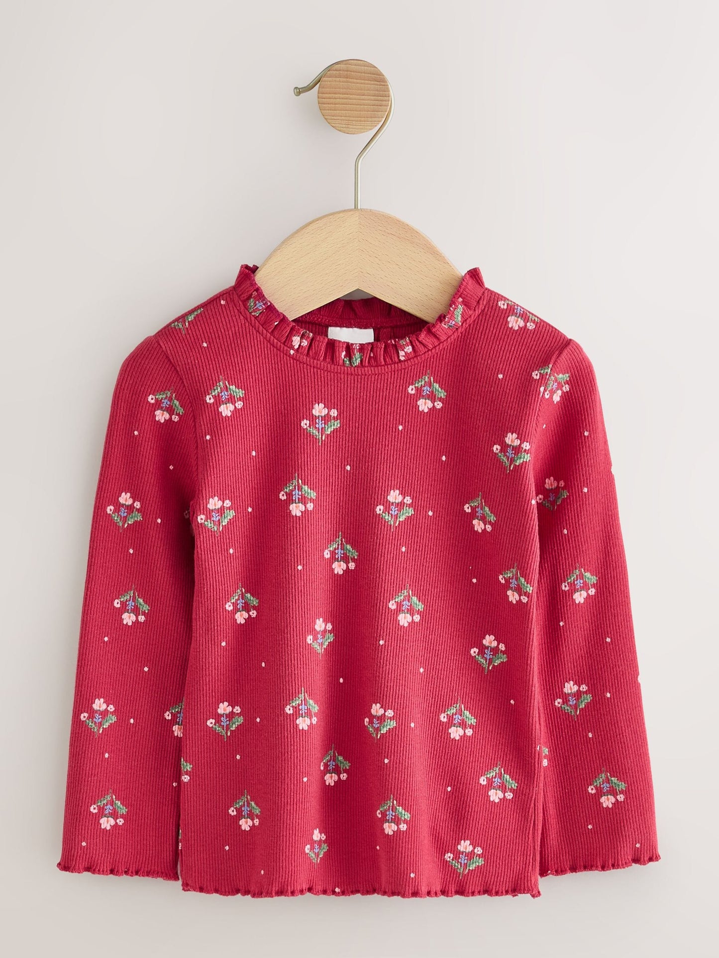 Mid Blue Floral Embroidered Dungarees (3mths-7yrs)