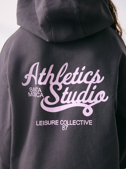 Charcoal Graphic Print Hoodie Leggings Set (3-16yrs)