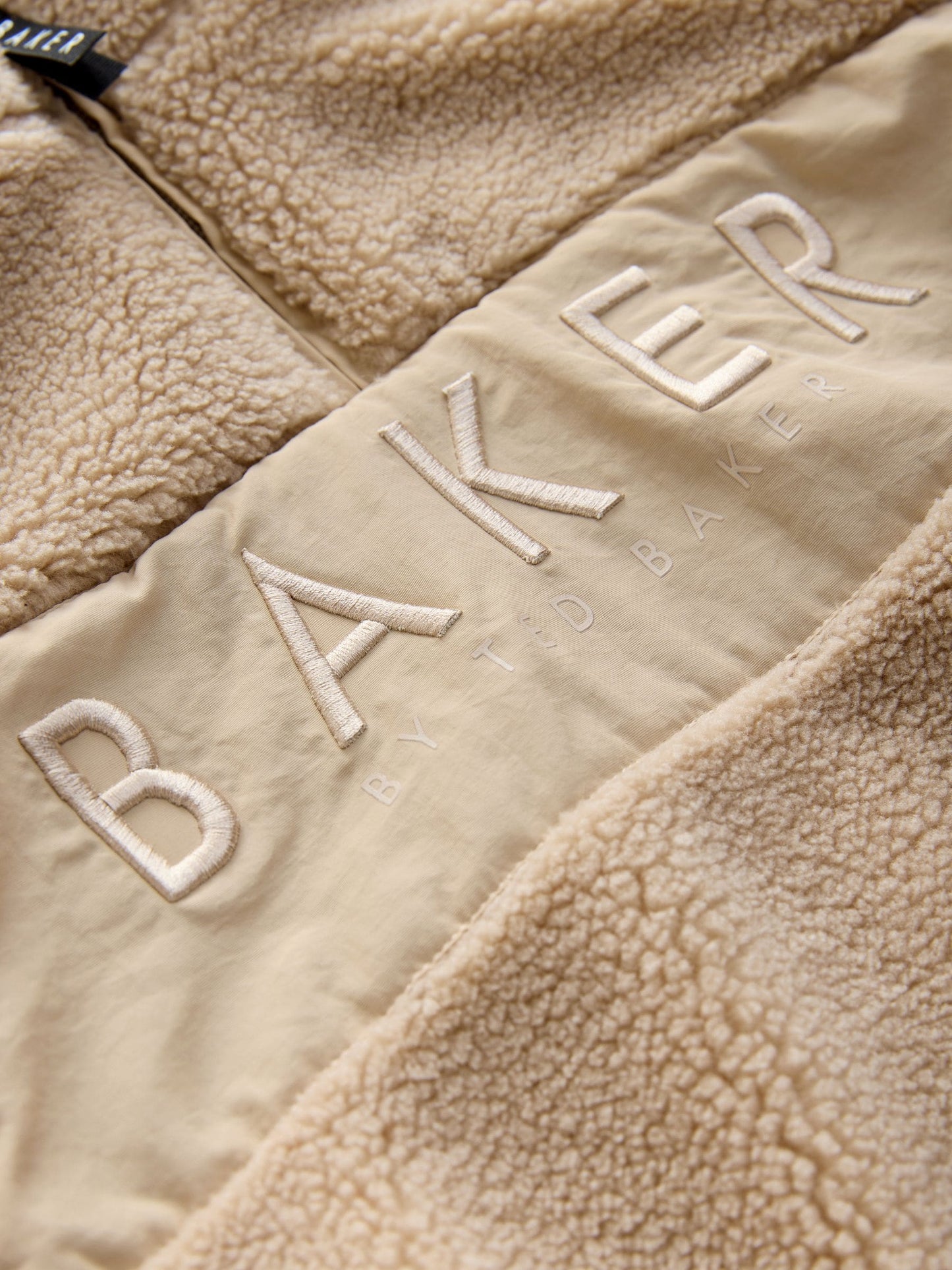 Baker by Ted Baker Borg Zip Through Fleece image 11