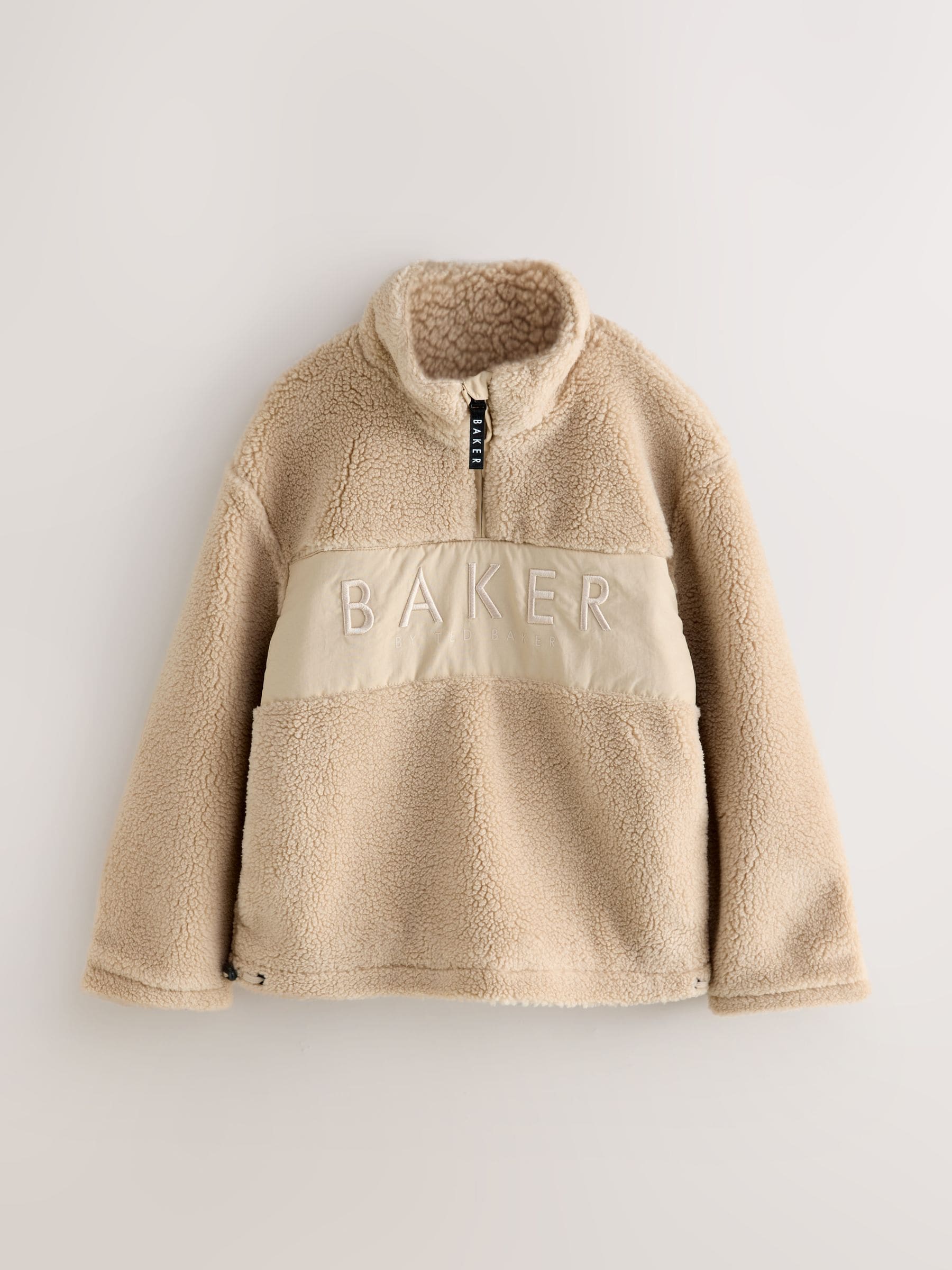 Baker by Ted Baker Borg Zip Through Fleece image 8