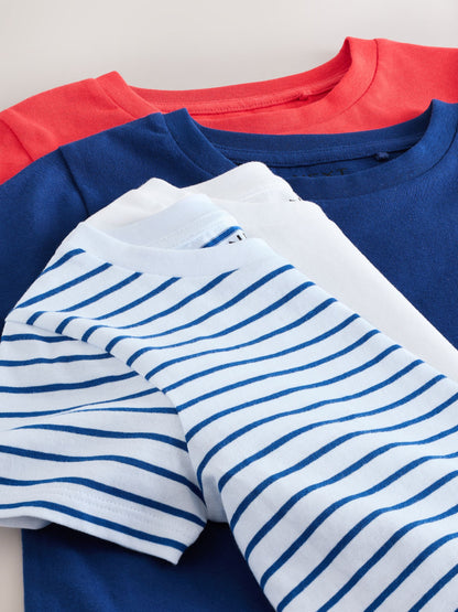Dsiney Kidz - Red/Blue T-Shirts 4 Pack (3-16yrs) image 7