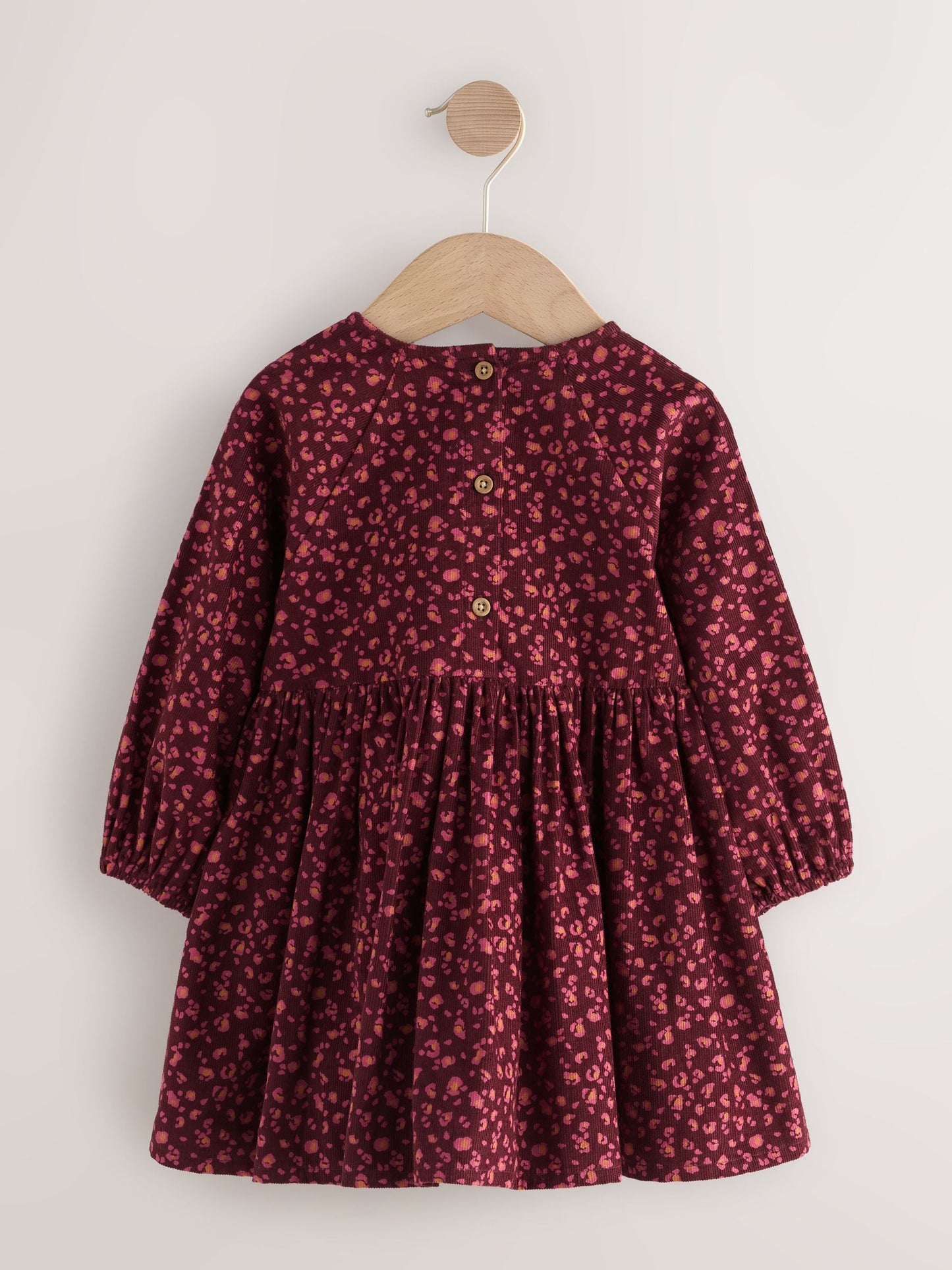 Burgandy Red Cord Dress (3mths-8yrs)