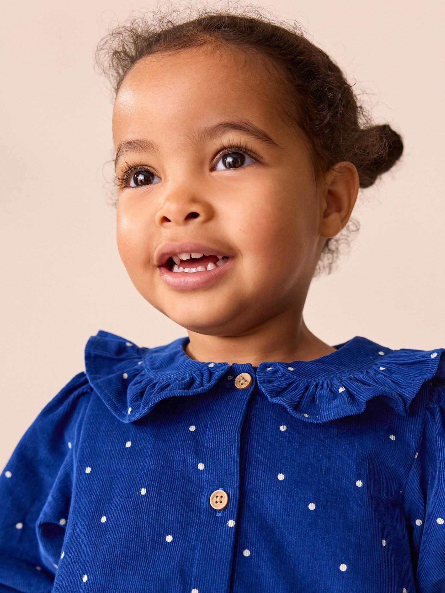 Cobalt Blue Character Cord Dress And Tights Set (3mths-8yrs)