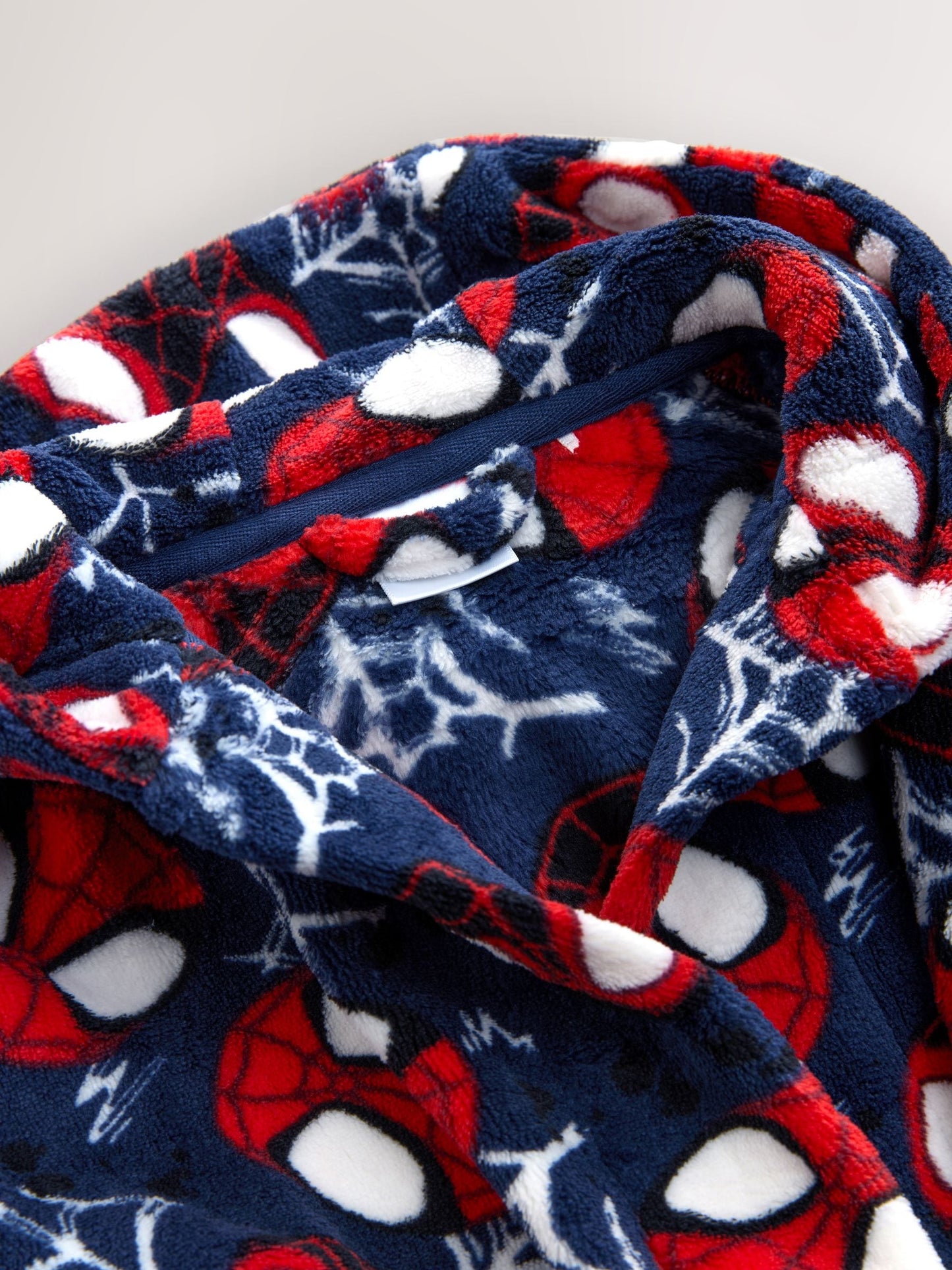 Navy Spiderman Fleece Robe (12mths-10yrs) image 6