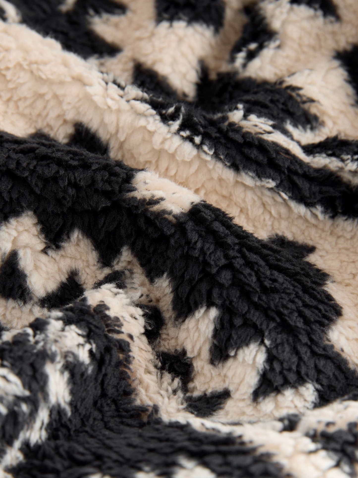 Black/Ecru Aztec Fleece All-In-One (3-16yrs)