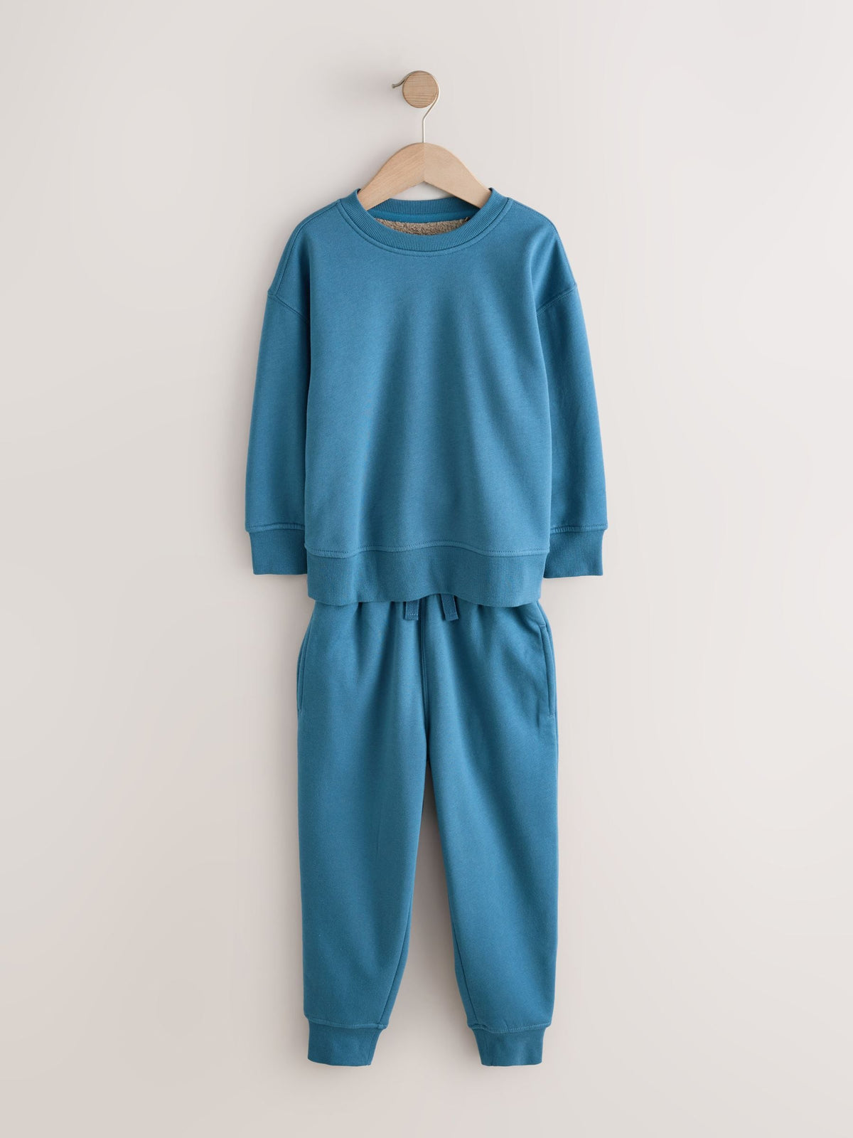 Blue Single Cosy Fleece Pyjamas (3-16yrs) - image 5