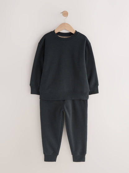 Black Single Cosy Fleece Pyjamas (3-16yrs) image 5