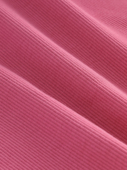 Dsiney Kidz - Pink Long Sleeve Ribbed Tops 3 Pack (3-16yrs) image 7