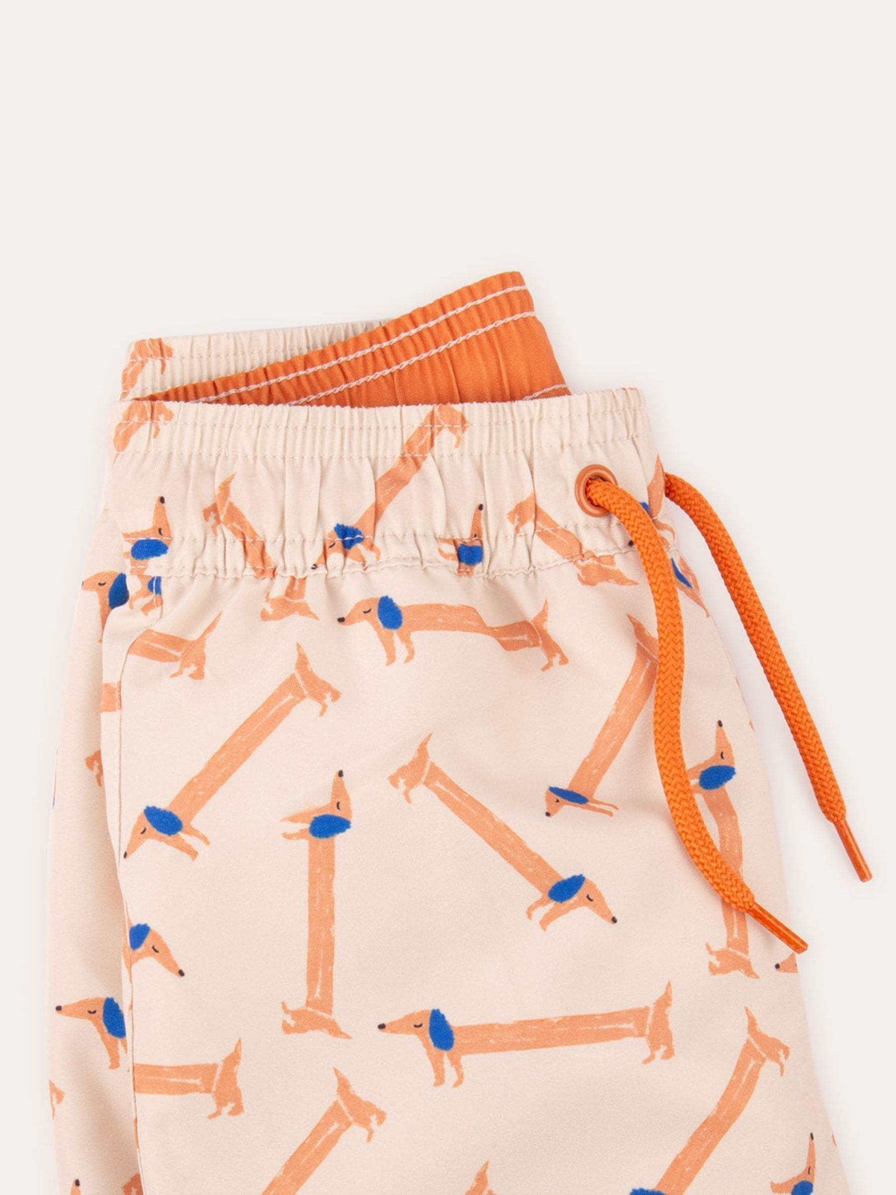 KIDLY By MORI Brown Swim Shorts image 4