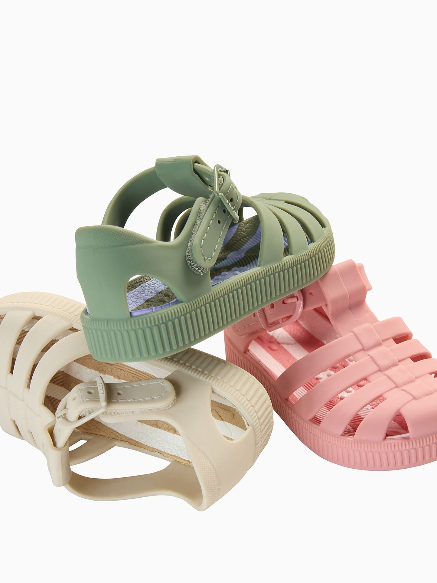 KIDLY By MORI Natural Soft Comfy Jelly Sandals image 5