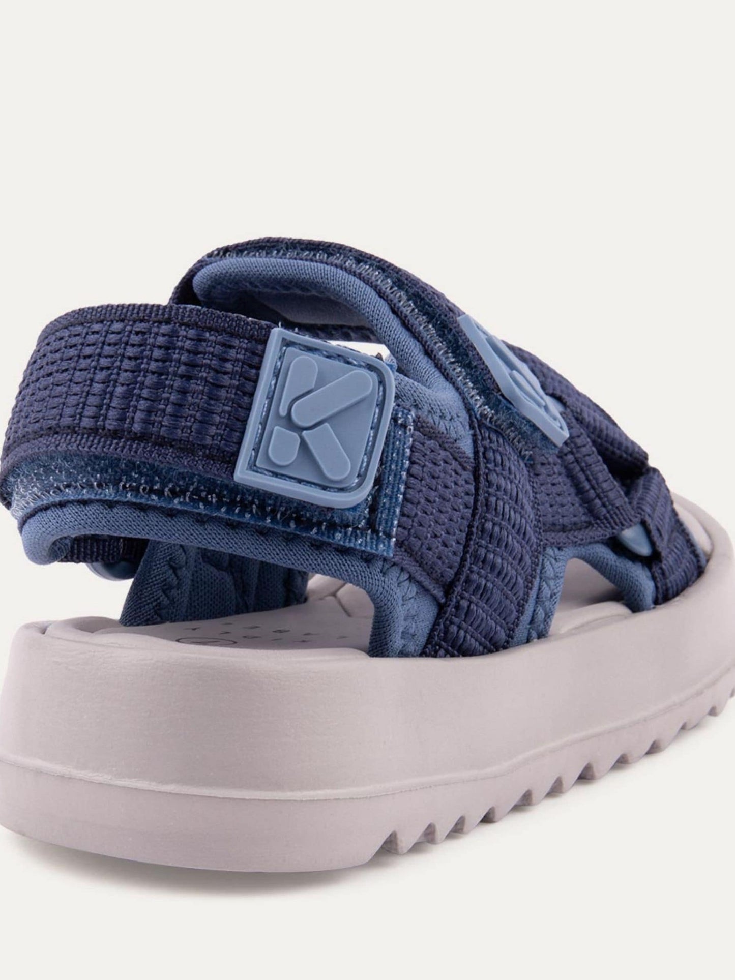 KIDLY By MORI Blue Rip Tape Sandals image 5
