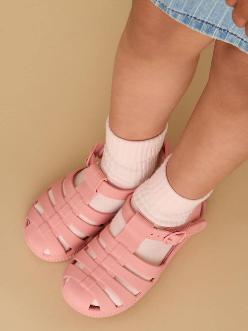 KIDLY By MORI Pink Soft Comfy Jelly Sandals image 1