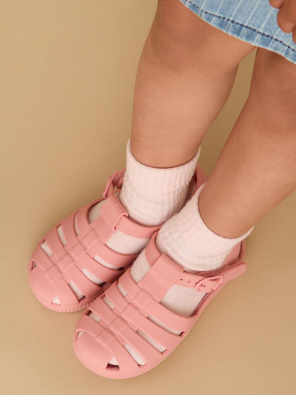 KIDLY By MORI Pink Soft Comfy Jelly Sandals image 1