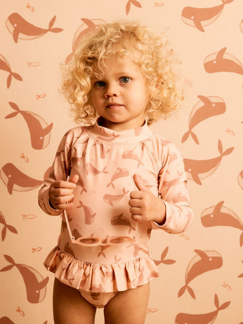 Dsiney Kidz - KIDLY Brown Long Sleeve Swimsuit image 1