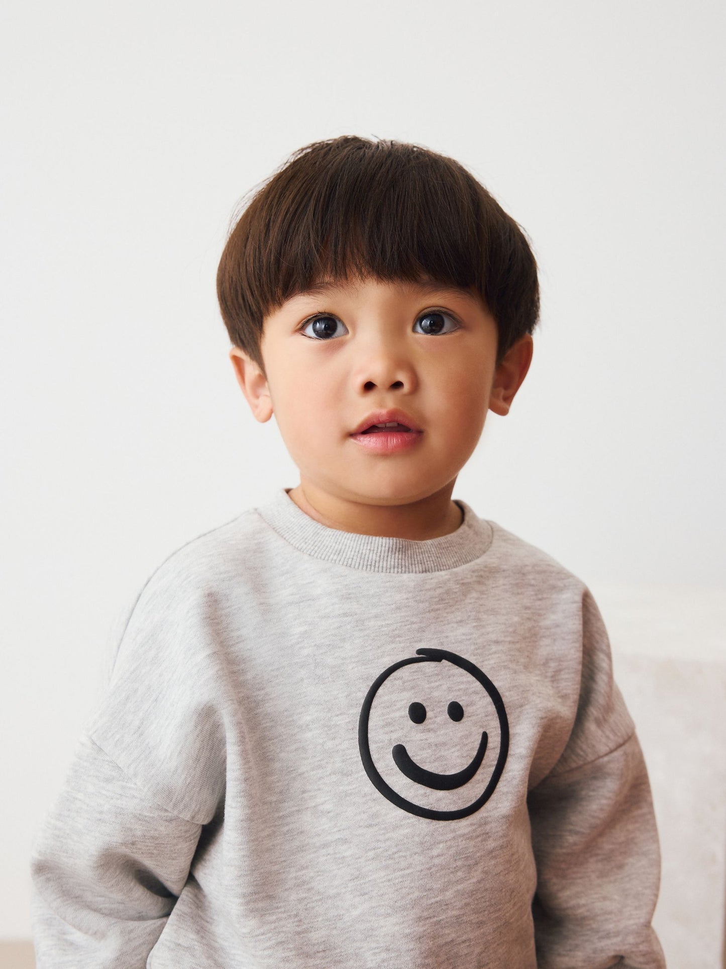 Dsiney Kidz - Grey Marl Back Print Crew Neck Joggers Set (3mths-7yrs) image 3