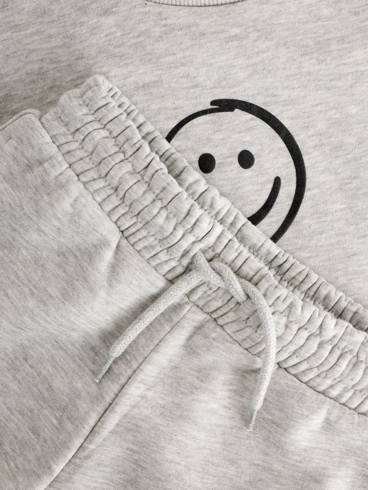 Dsiney Kidz - Grey Marl Back Print Crew Neck Joggers Set (3mths-7yrs) image 7