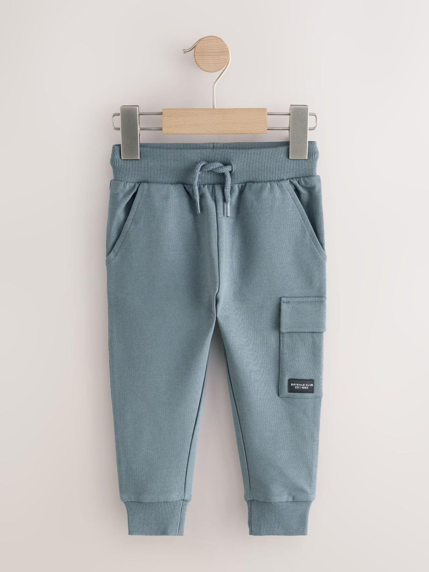Black/Grey Marl/Tan Brown Skinny Fit Joggers 5 Pack (3mths-7yrs) image 5