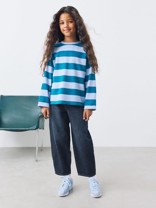 Dsiney Kidz - Dark Wash Barrel Jeans (3-16yrs) image 1