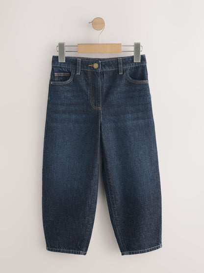 Dsiney Kidz - Dark Wash Barrel Jeans (3-16yrs) image 4