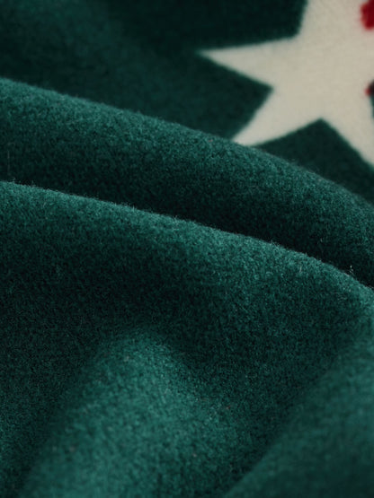 Green Santa Matching Family Christmas Cosy Long Sleeve Pyjamas (9mths-16yrs)