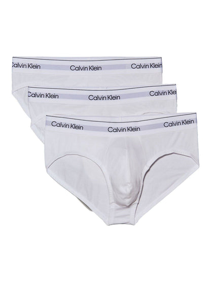 Dsiney Kidz - Calvin Klein White Hip Briefs 3 Pack image 1