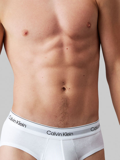 Dsiney Kidz - Calvin Klein White Hip Briefs 3 Pack image 5