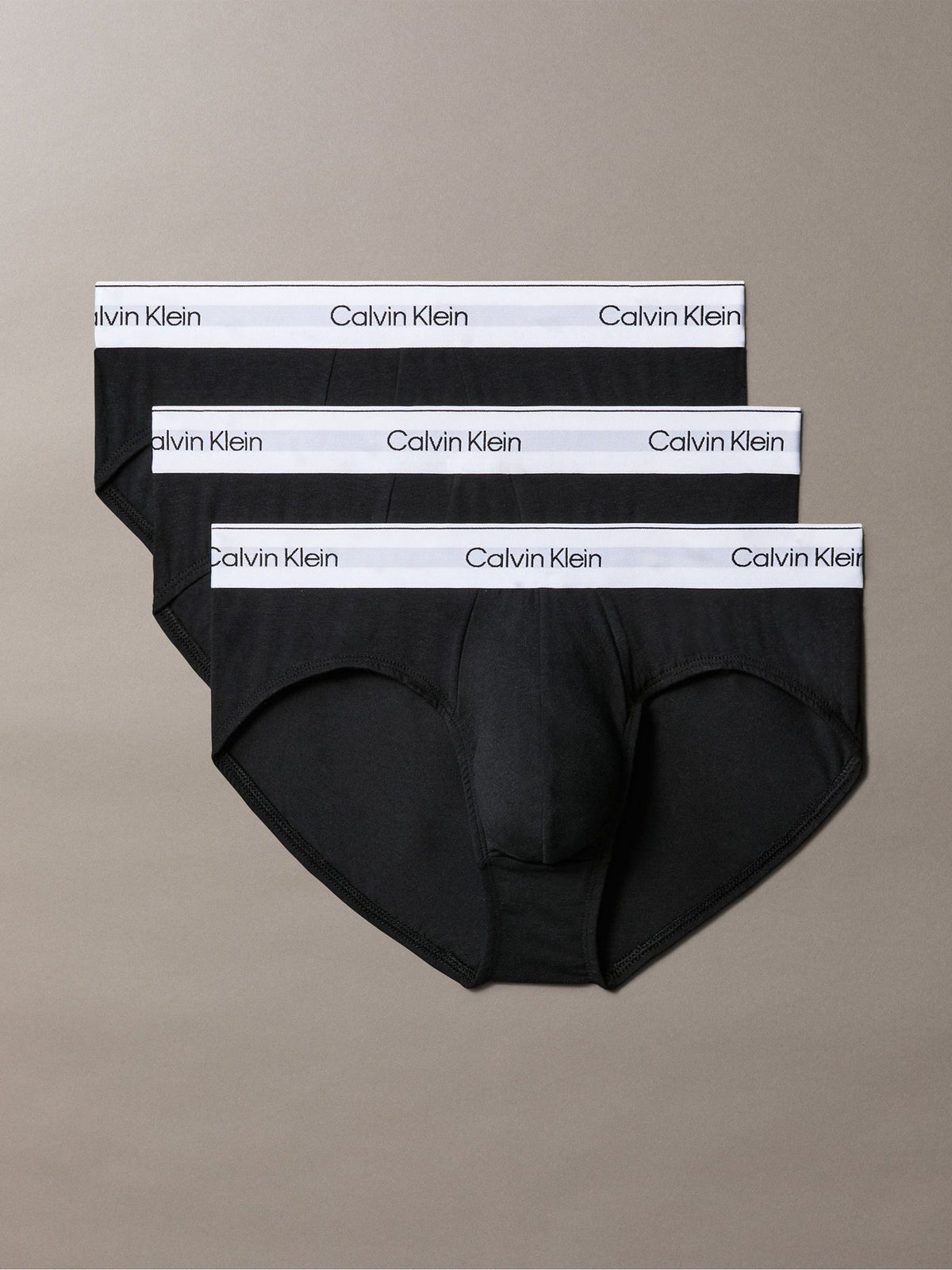 Dsiney Kidz - Calvin Klein Black/White Hip Briefs 3 Pack image 1