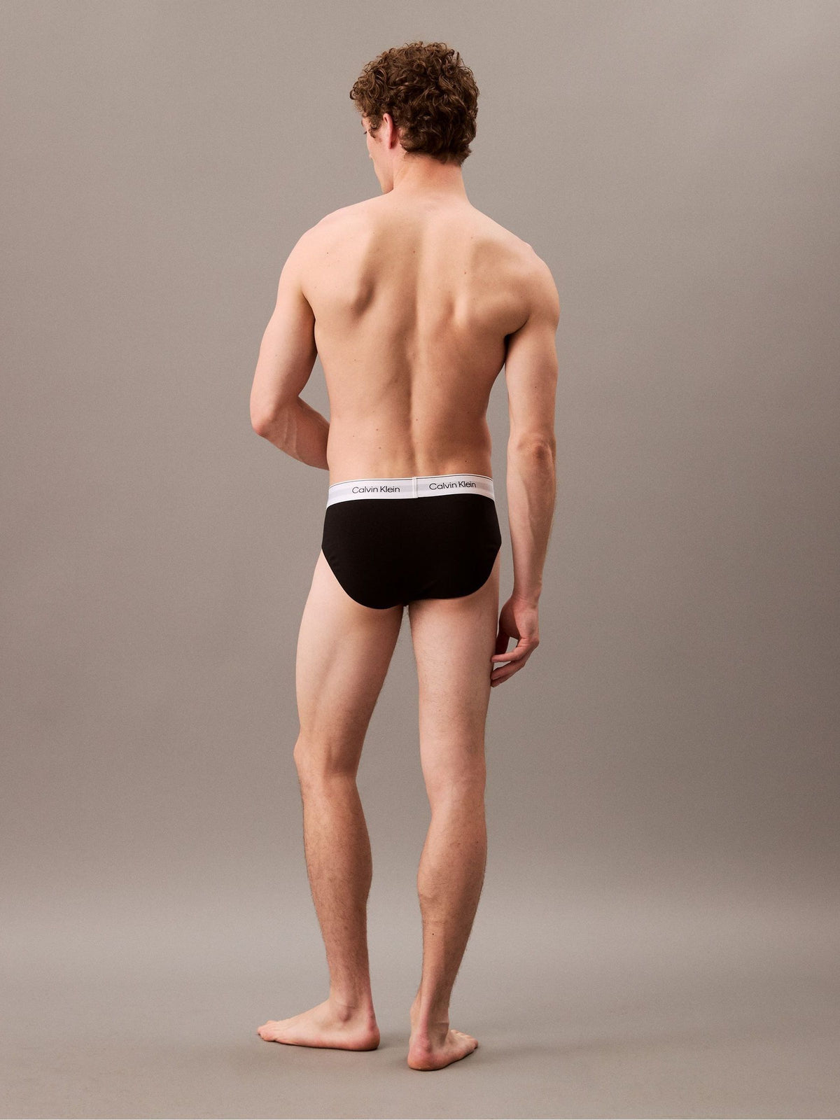 Dsiney Kidz - Calvin Klein Black/White Hip Briefs 3 Pack image 4