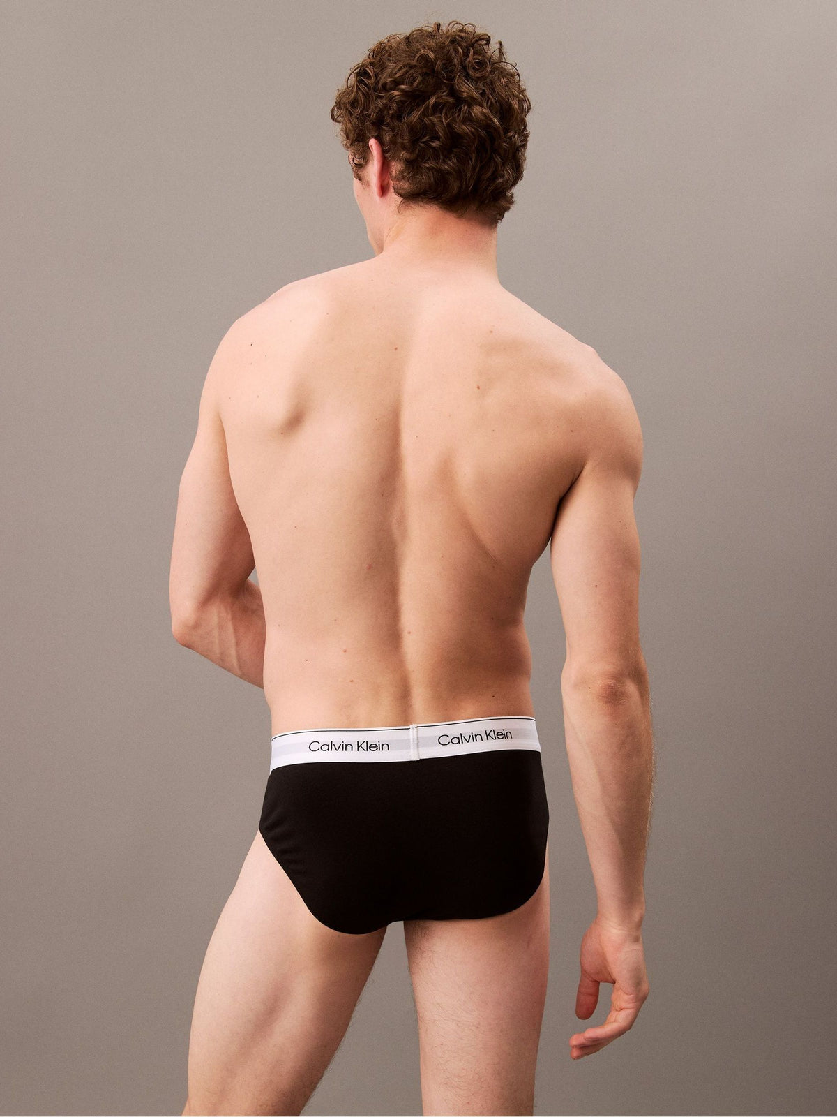 Dsiney Kidz - Calvin Klein Black/White Hip Briefs 3 Pack image 5