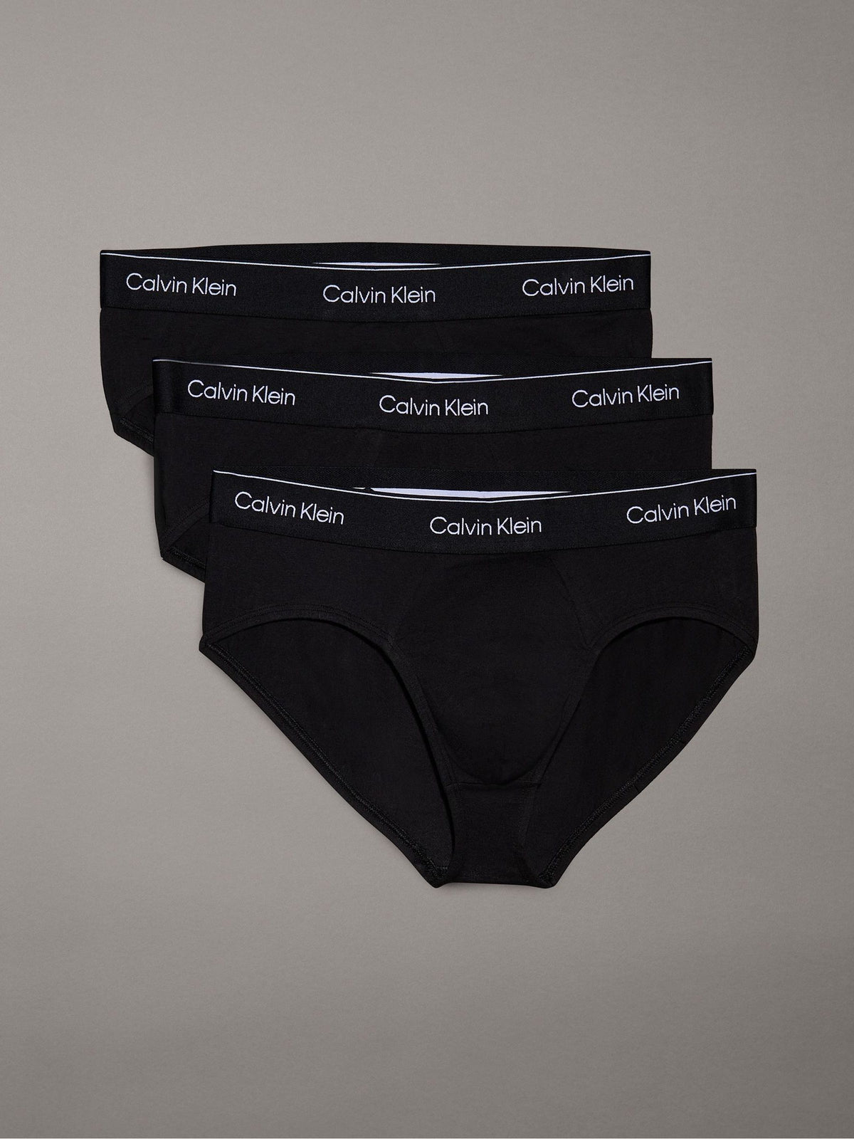 Dsiney Kidz - Calvin Klein Black Tonal Hip Briefs 3 Pack image 1