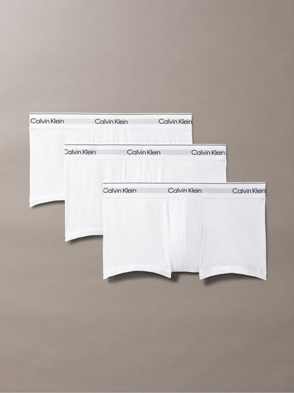 Dsiney Kidz - Calvin Klein Grey Icon Cotton Stretch Low Rise Boxer Trunks 3 Pack image 1