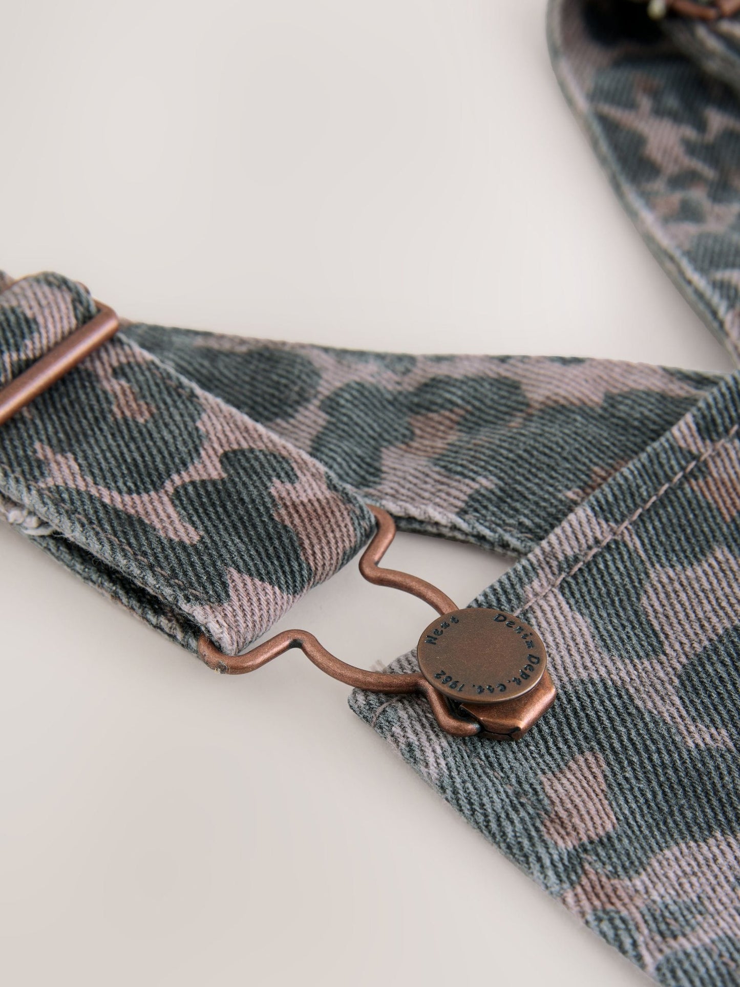 Chocolate Brown Animal Print Dungaree (3-16yrs)