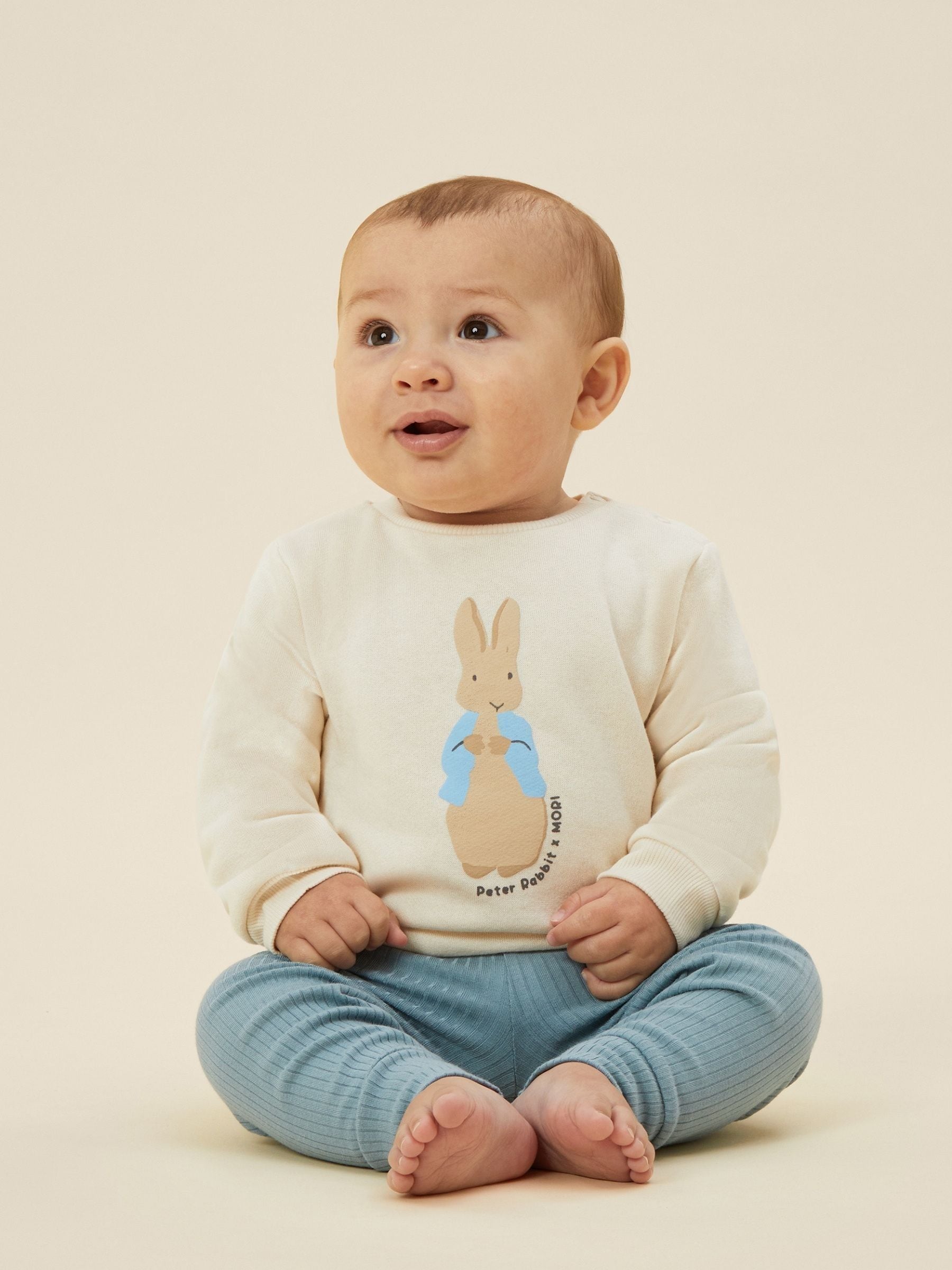 Dsiney Kidz - MORI Cream Peter Rabbit Supersoft Sweatshirt image 3
