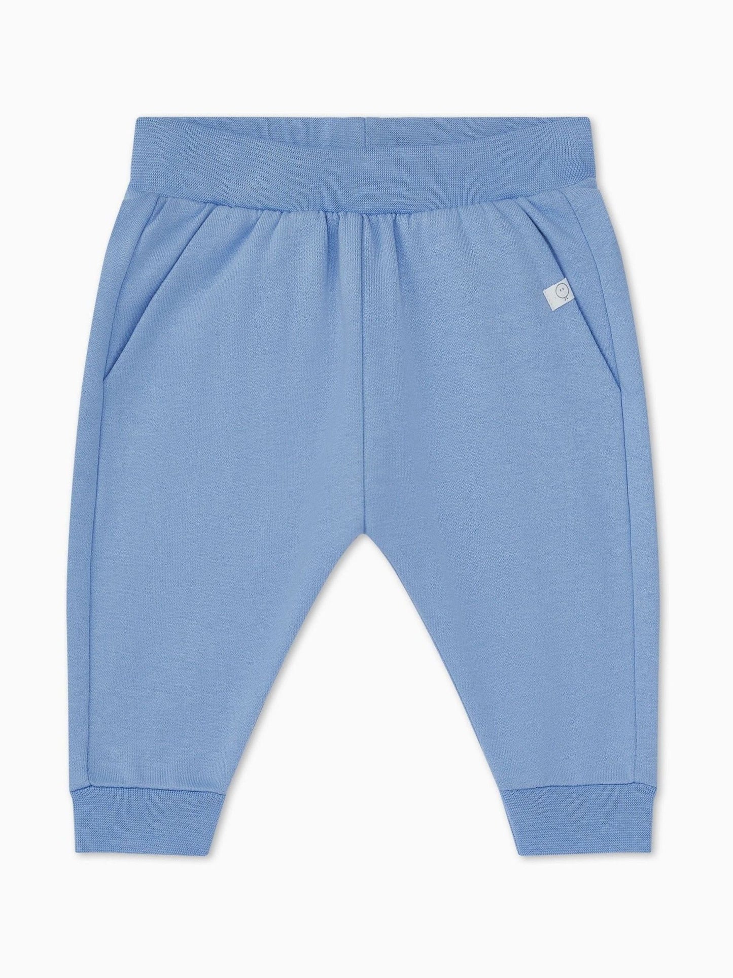 MORI Blue 100% Cotton Comfy Joggers image 5