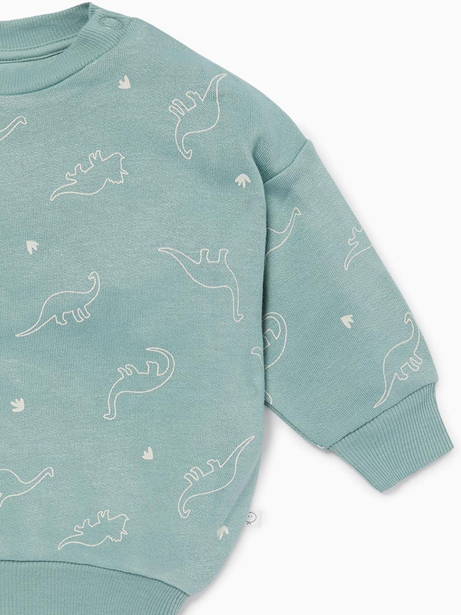 Dsiney Kidz - MORI Green Dinosaur Sweatshirt image 5