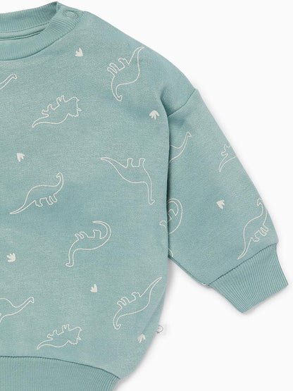 Dsiney Kidz - MORI Green Dinosaur Sweatshirt image 5