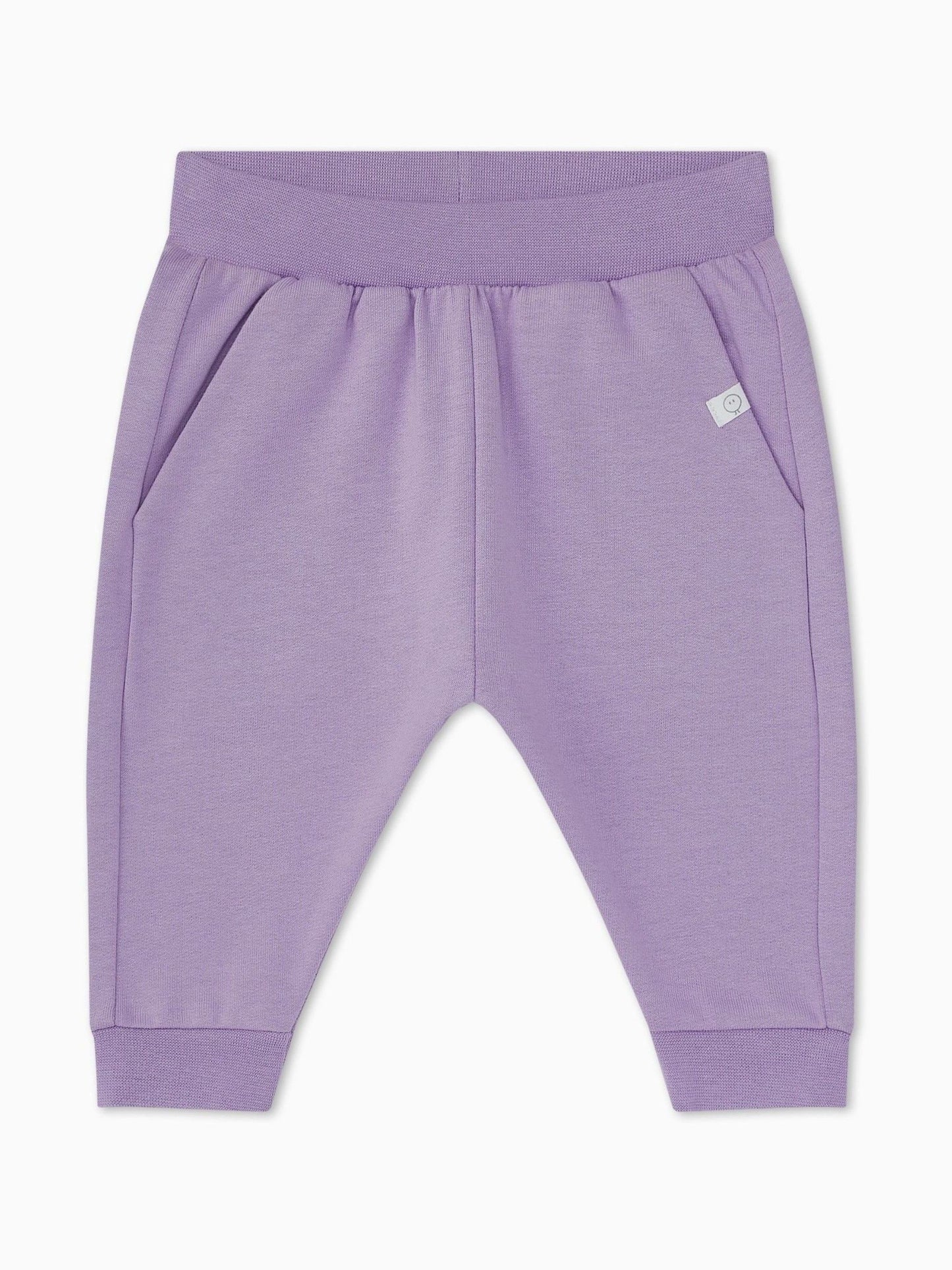 MORI Purple 100% Cotton Comfy Joggers image 5