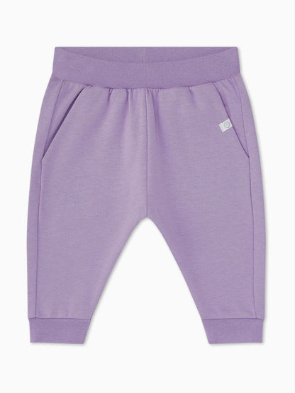 MORI Purple 100% Cotton Comfy Joggers image 5