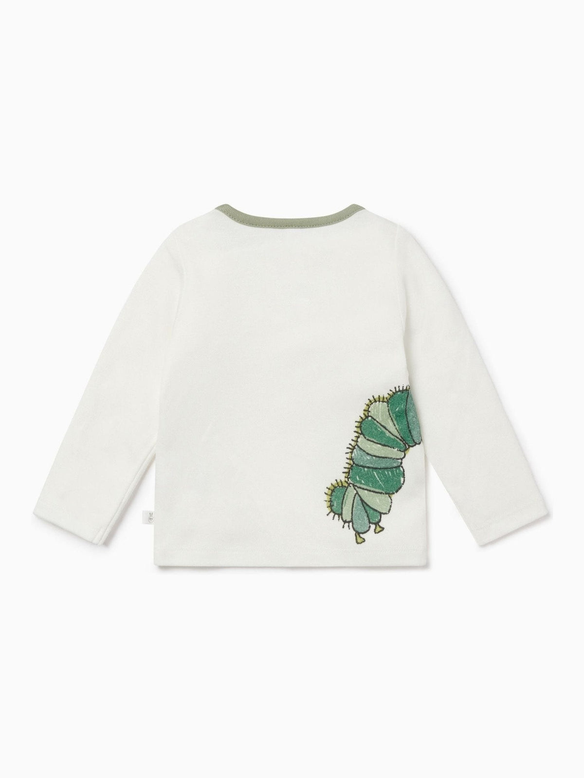Dsiney Kidz - MORI Cream Very Hungry Caterpillar Supersoft Long Sleeve T-Shirt image 3